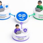 L'outil de gestion apprentonic vous permet d'avoir un extra net pour les apprenants et pour les formateurs pour gérer toutes vos sessions de formation