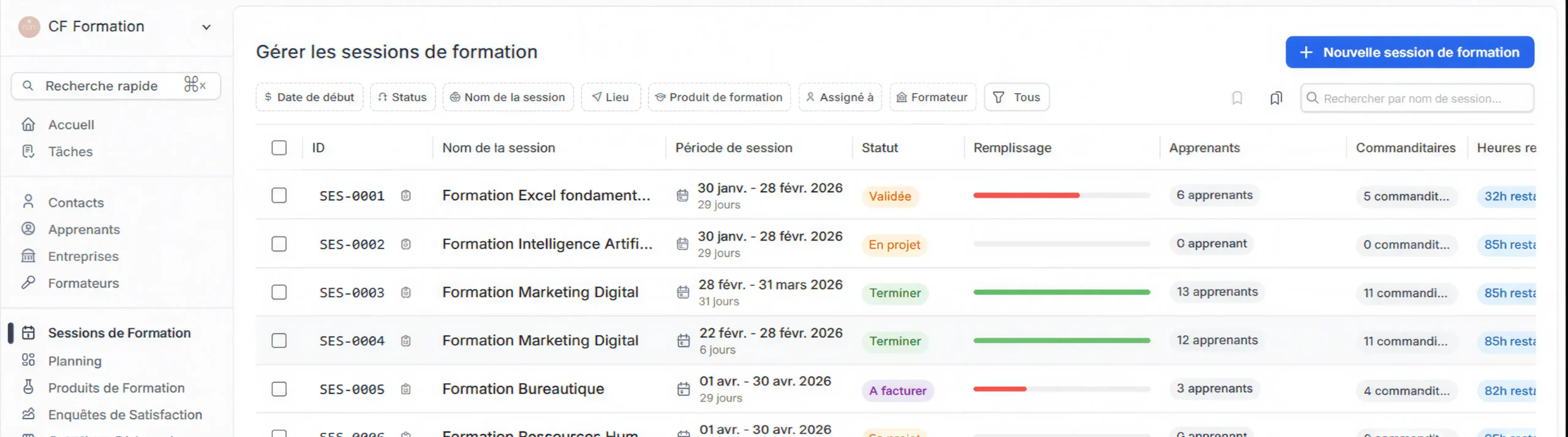Le top 3 meilleurs outils de gestion pour les centres de formation français
